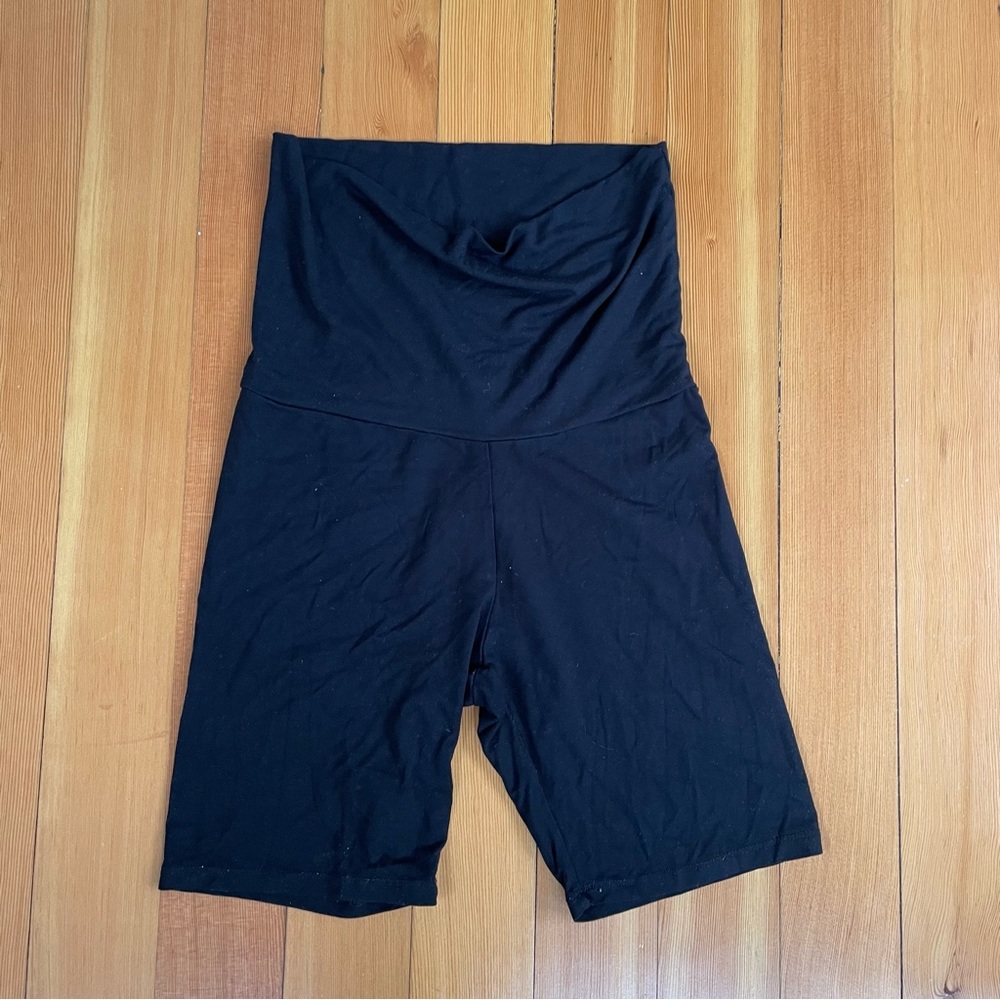 Storq bike shorts with fold down waist band